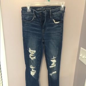 American eagle  high rise jeggings size 4.